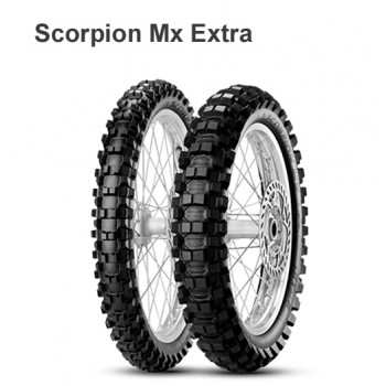 Мотошины 110/100 -18 64M TT R Pirelli Scorpion Mx Extra